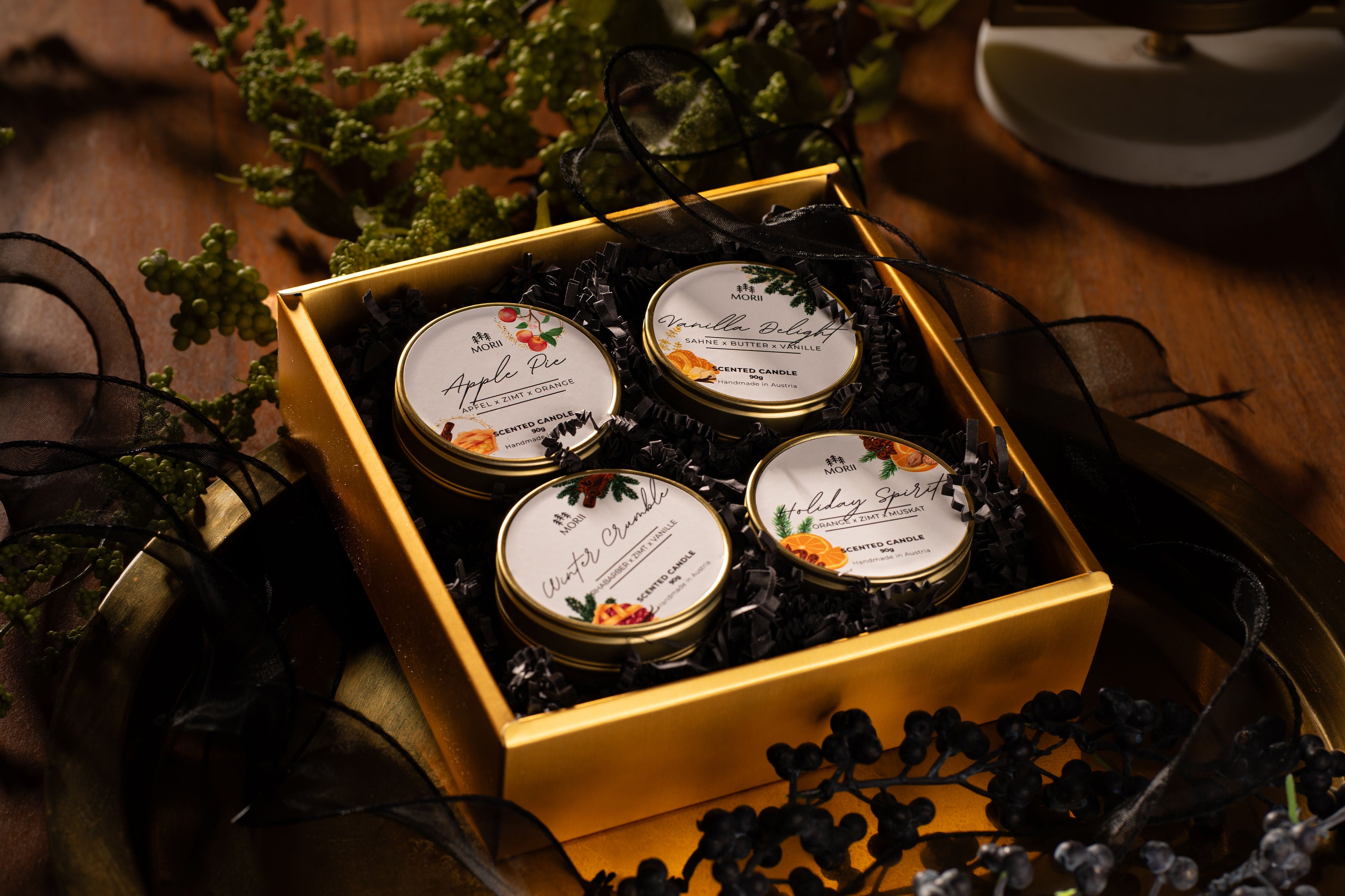 4x 90g Candles Giftbox (Mix & Match)